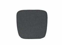 Wickerkussen Jono 46x49cm - polyestervezel - antraciet