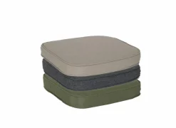 Wickerkussen Jono 46x49cm - polyestervezel - groen