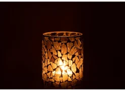 J line Windlicht Mozaïek  H13,5cm