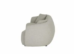 Zetel Aegea 2-zit - stof - lichtgrijs