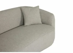 Zetel Aegea 2-zit - stof - lichtgrijs