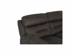 Zetel Ave 2-zit - stof - grijsbruin