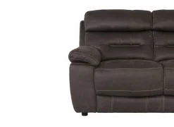 Zetel Ave 3+2-zit - stof - grijsbruin met relax