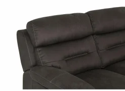 Zetel Ave 3+2-zit - stof - grijsbruin met relax