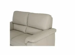 Zetel Aventi 2-zit - leder - grijs