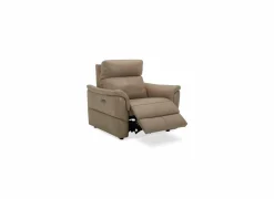 Zetel Back 3+1-zit - leder - camel met relax