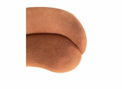 Zetel Bean 3-zit - stof - oranje