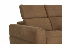 Zetel Blake 3+2-zit - stof - cognac met relax