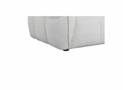 Zetel Bowie 3-zit - stof - grijs & wit