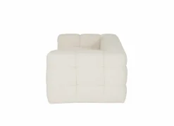 Zetel Bubble 2,5-zit - stof - wit