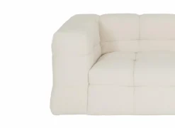 Zetel Bubble 2,5-zit - stof - wit