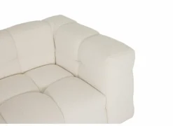 Zetel Bubble 2,5-zit - stof - wit