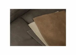 Zetel Cluny 2-zit - stof - bruingrijs met relax