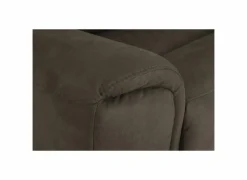 Zetel Cluny 2-zit - stof - bruingrijs met relax