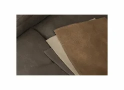 Zetel Cluny 2-zit - stof - bruingrijs met relax