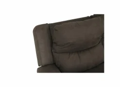 Zetel Cluny 3-zit - stof - bruingrijs met relax