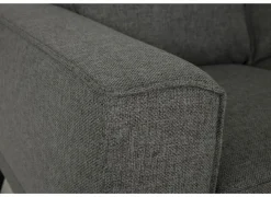 Zetel Colt 2-zit - stof - grijs