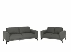 Zetel Colt 2-zit - stof - grijs