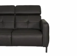 Zetel Dervaux 3+2-zit - stof - antraciet met relax