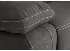 Zetel Elle 3+2-zit - stof - bruin met relax