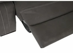 Zetel Elle 3+2+1-zit - stof - bruin met relax