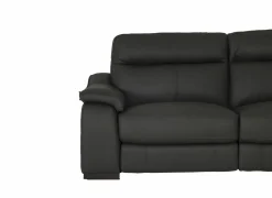 Zetel Final 2,5+2-zit - leder - shalegrey