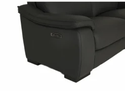 Zetel Final 2,5+2-zit - leder - shalegrey