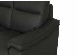 Zetel Final 2,5+2-zit - leder - shalegrey