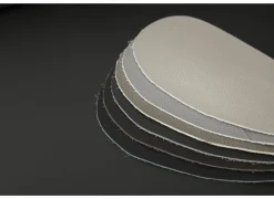 Zetel Folk 2,5+2+1-zit - leder - antraciet met relax