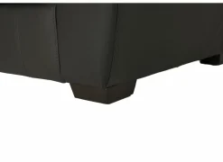 Zetel Folk 2,5-zit - leder - antraciet