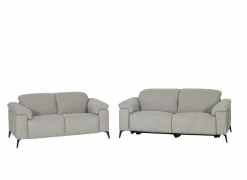 Zetel Funk 3+2-zit - stof - grijs met relax