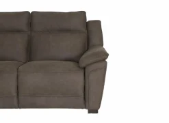 Zetel Globe 3+2+1-zit - stof - bruingrijs met relax