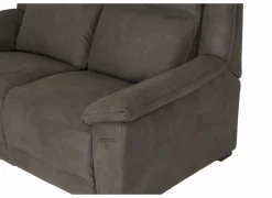 Zetel Globe 3+2+1-zit - stof - bruingrijs met relax