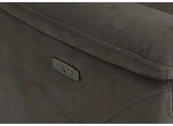 Zetel Globe 3+2+1-zit - stof - bruingrijs met relax