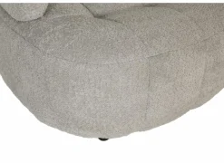 Zetel Lepanto 2,5-zit - stof - silver grey