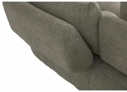 Zetel Lepanto 2,5-zit - stof - silver grey