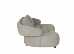 Zetel Lepanto 2,5-zit - stof - silver grey