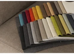 Zetel Marente 3+2+1-zit - stof - bruin met poef