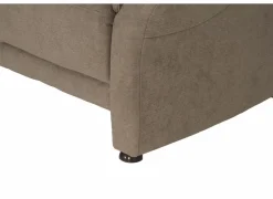 Zetel Marente 3+2+1-zit - stof - bruin