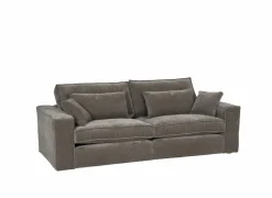 Zetel Marlon 3-zit - stof - bruin