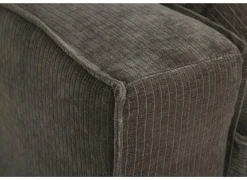 Zetel Marlon 3-zit - stof - bruin