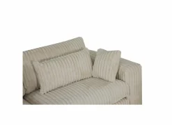 Zetel Monize 2-zit - stof - ecru