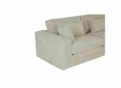 Zetel Monize 3+2-zit - stof - ecru