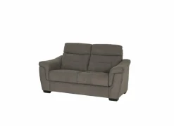 Zetel Notch 2-zit - stof - donkergrijs