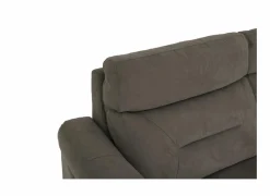 Zetel Notch 2,5+2-zit - stof - donkergrijs met relax