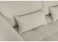 Zetel Olivio 119x114cm - stof - beige