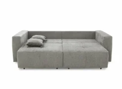 Zetel Relax Bigsofa 4-zit - stof - chenil lichtgrijs