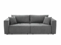 Zetel Relax Bigsofa 4-zit - stof - chenil middengrijs