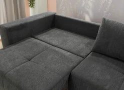 Zetel Relax Bigsofa 4-zit - stof - chenil antraciet