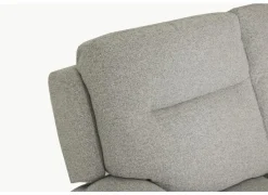 Zetel Saipan 2,5+2-zit - stof - grijs